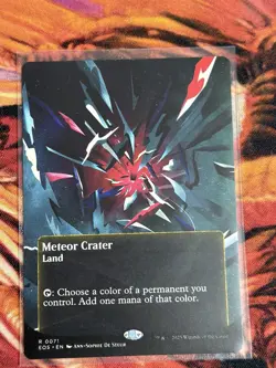 Meteor Crater (0071) - Borderless Edge of Eternities - Image 3