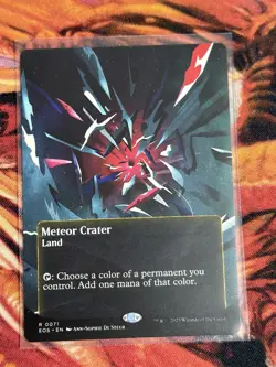 Meteor Crater (0071) - Borderless Edge of Eternities - Image 4