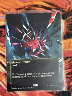 Meteor Crater (0071) - Borderless Edge of Eternities - Image 5