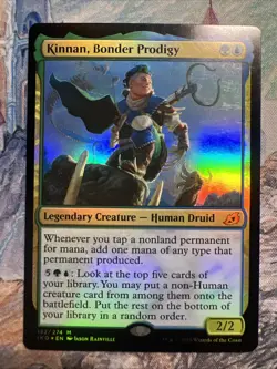 Magic The Gathering: Kinnan, Bonder Prodigy Foil NM- Ikoria Laid - Image 3