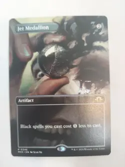 Jet Medallion (Borderless) Modern Horizons 3 Regular - Image 1