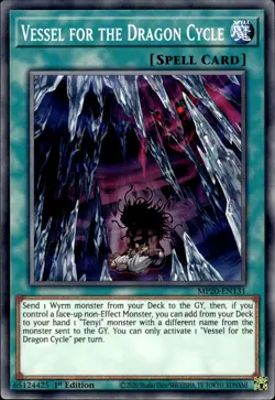 Vessel For The Dragon Cycle - 1st Edition MP20-EN131 - NM - YuGiOh - Image 1