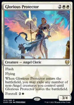 MTG Magic the Gathering Glorious Protector (12/461) Kaldheim LP - Image 1