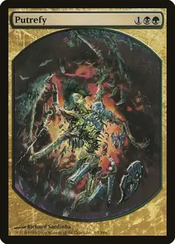 Putrefy - Promo Magic Player Rewards 2006 HP MTG - Image 1