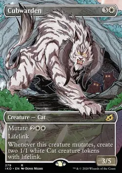 MTG Magic the Gathering Cubwarden (279/403) Ikoria Lair of Behemoths LP - Image 1