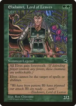 Eladamri, Lord of Leaves Tempest HP MTG - Image 1