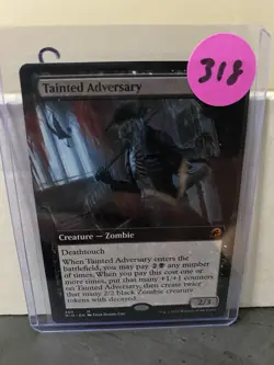 Tainted Adversary (Extended Art) - Innistrad: Midnight Hunt - 350 NM - Image 3