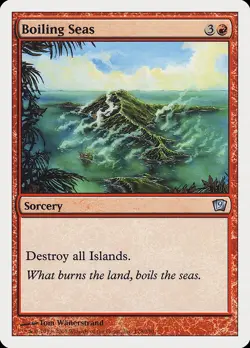 1x Boiling Seas *RUSSIAN LANG* - NM - See Pic for Set - SPARROW MAGIC mtg - Image 1