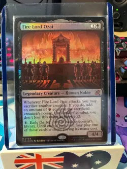 Magic the Gathering (MTG) - Fire Lord Ozai (FOIL) - Image 1