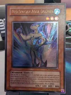 YuGiOh! Neo-Spacian Aqua Dolphin POTD-EN003 Ultimate Rare - Image 1