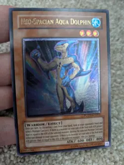 YuGiOh! Neo-Spacian Aqua Dolphin POTD-EN003 Ultimate Rare - Image 2