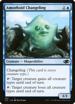 MTG Jumpstart 2022 C Amoeboid Changeling #269 - Image 1