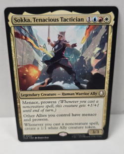 Sokka, Tenacious Tactician 0242 Rare - Avatar: The Last Airbender - MTG Magic - Image 1