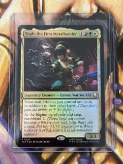 FOIL Toph, the First Metalbender (0247) MTG Avatar Airbender Commander - NM/Mint - Image 3
