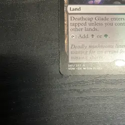MTG Deathcap Glade Innistrad: Crimson Vow 261/277 Regular Rare - Image 3