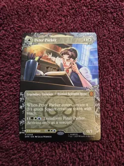 Peter Parker 0208 Regular Borderless Marvels Spider-Man - Image 1