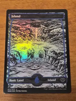 MTG Innistrad Crimson Vow - Island - VOW 271 - Showcase; FOIL - Image 1