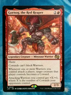 Gornog, the Red Reaper - Magic the Gathering Foundations Jumpstart 49 Regular NM - Image 1