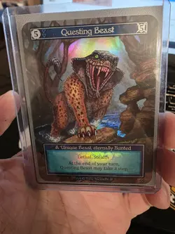 Sorcery Contested Realm Questing Beast (Arthurian Legends) (Unique Foil) - Image 1
