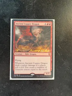 Mtg ancient copper dragon - Image 1