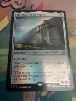 The Walls Of Ba Sing Se Magic The Gathering Prerelease Foil - Image 2