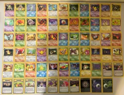 Pokemon Rocket 1st Edition Complete Non-Holo Set 18-64 LP-NM Unplayed - Image 1