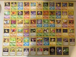 Pokemon Rocket 1st Edition Complete Non-Holo Set 18-64 LP-NM Unplayed - Image 2
