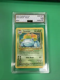 Venusaur 2023 Pokemon Classic CLV 003/034 Holo - AGS 10 GEM MINT Graded Card - Image 1