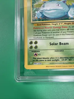 Venusaur 2023 Pokemon Classic CLV 003/034 Holo - AGS 10 GEM MINT Graded Card - Image 4