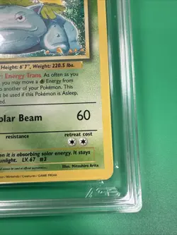 Venusaur 2023 Pokemon Classic CLV 003/034 Holo - AGS 10 GEM MINT Graded Card - Image 5