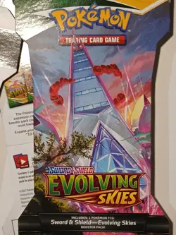 Pokemon Evolving Skies 4 Sleeved Booster Pack Complete Set - Image 4