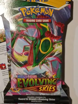 Pokemon Evolving Skies 4 Sleeved Booster Pack Complete Set - Image 5
