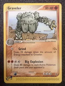 Graveler 29/97 Uncommon Pokemon Card NM - Image 1