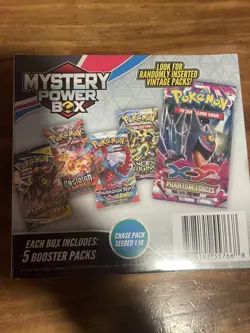 Pokemon Mystery Power Box Chase Pack Seeded 1:10 NEW SEALED (5 Booster Packs) - Image 2