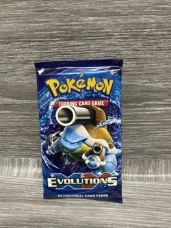 Pokemon TCG XY Evolutions Booster Pack - New & Sealed - Blastoise Artwork 2016 1 - Image 1