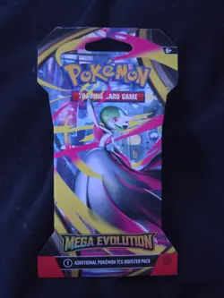33.4g (Heavy HEAVIEST!) MEGA EVOLUTION Pokemon Sleeved Booster Pack Eng. Sealed - Image 2