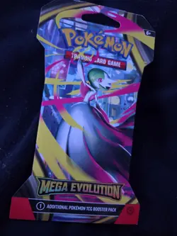 33.4g (Heavy HEAVIEST!) MEGA EVOLUTION Pokemon Sleeved Booster Pack Eng. Sealed - Image 3