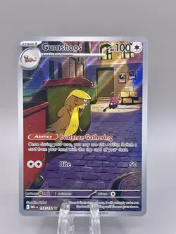 Pokemon TCG Gumshoos 153/132 Illustration Rare Mega Evolution English Near Mint - Image 1
