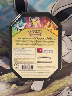 Pokemon Elemental Power Tin 2019 Rare Collectible Jolteon GX Sealed - Image 2