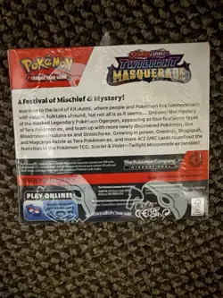 POKEMON TCG: Scarlet & Violet Twilight Masquerade Booster Box Factory Sealed - Image 2