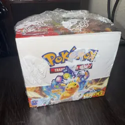 Pokemon Surging Sparks Booster Box Factory Sealed(Came Out Of Vending Like This) - Image 1