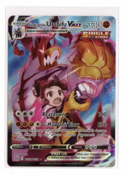 Single Strike Urshifu VMAX TG19/TG30 Ultra Rare Holo Pokemon Brilliant Stars - Image 1