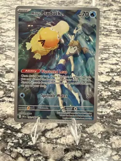 2025 Pokemon Misty's Psyduck IR Destined Rivals 193/182 NM Fresh Packed - Image 1