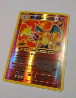 Pokemon TCG XY Evolutions Charizard 11/108 2016 Reverse Holo Rare - Image 1
