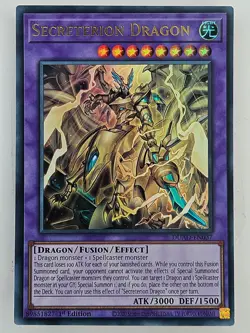 Yu Gi Oh - DUAD-EN037 Secreterion Dragon - Ultra Rare - Image 1