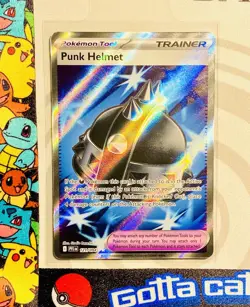 Pokemon 2025 Punk Helmet 121/094 ME02 Phantasmal Flames Full Art Holo Pack Fresh - Image 1