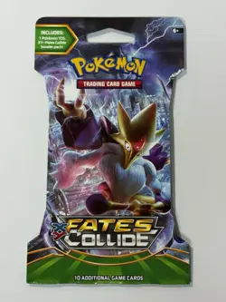 Pokemon XY Fates Collide Sleeved Blister Booster Pack - Image 1