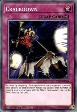 Crackdown - 1st Edition SDFC-EN040 - LP - YuGiOh - Image 1