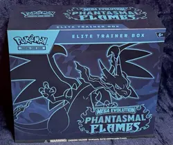 Pokemon TCG Phantasmal Flames Elite Trainer Box ETB - FAST SHIP - IN HAND - NIB - Image 2