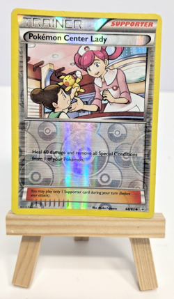 POKEMON Pokemon Center Lady 68/83 Reverse Holo Generations 2016 Trainer Support - Image 1